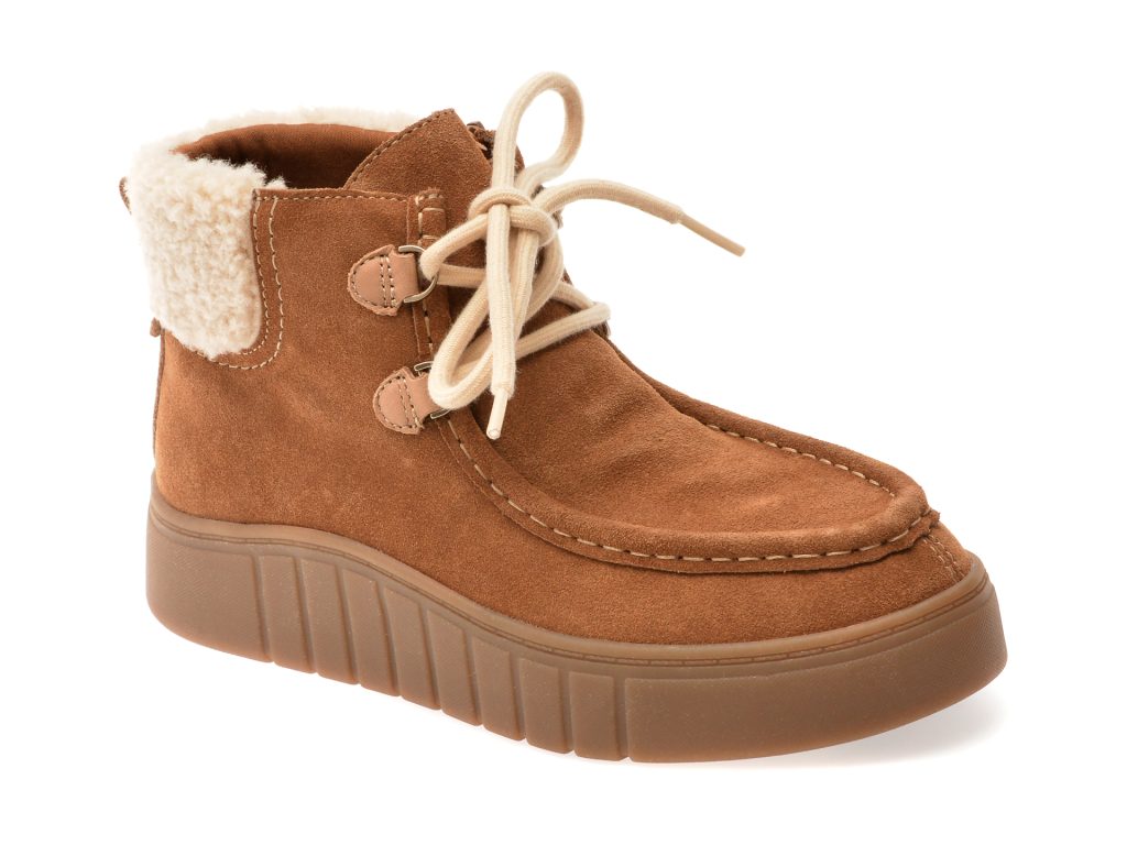 Ghete CLARKS maro