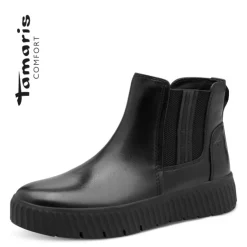 Ghete piele Tamaris 8-85405-45 022 negru-Ghete si botine-Ghete si botine