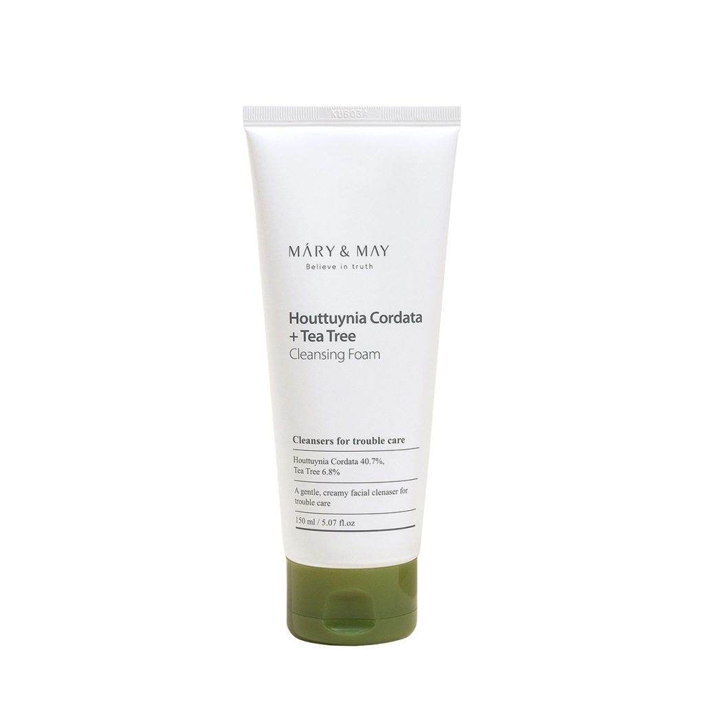 Houttuynia cordata + tea tree cleasing foam 150 ml-Ingrijirea pielii-