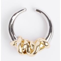 Inel cu design rasucit-FEMEI/GENTI SI ACCESORII/Bijuterii-GENTI SI ACCESORII/Bijuterii