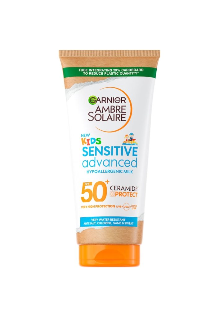 Lapte de corp pentru copii  Ambre Solaire Sensitive Advanced SPF 50+ - 175 ml-FETE/INGRIJIRE COSMETICA/Produse cosmetice-INGRIJIRE COSMETICA/Produse cosmetice
