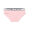 Logo cotton hiphugger panty - pink L-Imbracaminte-