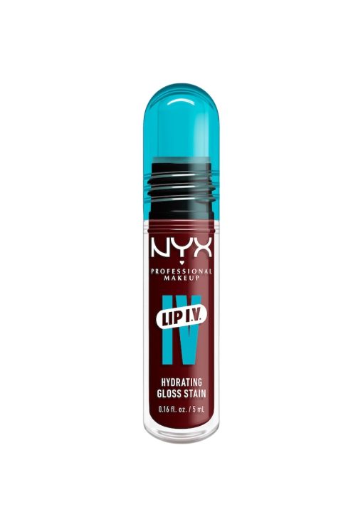 Luciu de buze hidratant cu efect de tint NYX PM Lip I.V. 5 ml-FEMEI/INGRIJIRE COSMETICA/Produse cosmetice-INGRIJIRE COSMETICA/Produse cosmetice