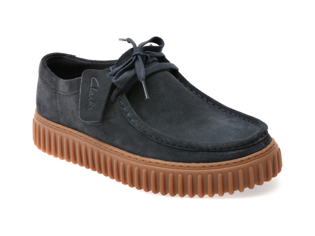 Mocasini CLARKS bleumarin