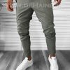 Pantaloni barbati casual regular fit gri B7881 D5-4.1-Pantaloni > Pantaloni casual