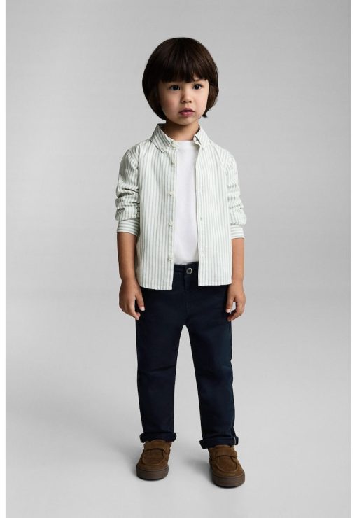 Pantaloni chino cu croiala dreapta-BAIETI/IMBRACAMINTE/Blugi-IMBRACAMINTE/Blugi