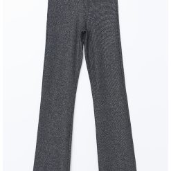 Pantaloni cu aspect stralucitor-FEMEI/IMBRACAMINTE/Pantaloni si colanti-IMBRACAMINTE/Pantaloni si colanti