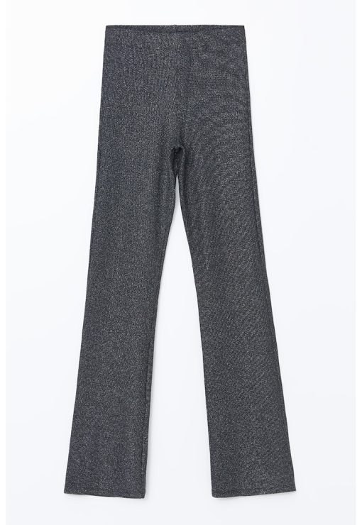 Pantaloni cu aspect stralucitor-FEMEI/IMBRACAMINTE/Pantaloni si colanti-IMBRACAMINTE/Pantaloni si colanti