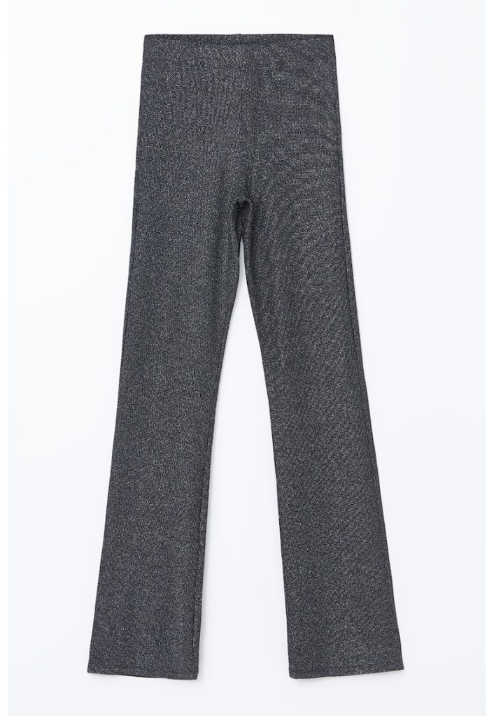 Pantaloni cu aspect stralucitor-FEMEI/IMBRACAMINTE/Pantaloni si colanti-IMBRACAMINTE/Pantaloni si colanti