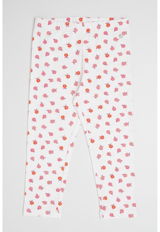 Pantaloni cu model floral-FETE/IMBRACAMINTE/Blugi-IMBRACAMINTE/Blugi