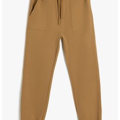 Pantaloni de trening cu buzunare laterale-BAIETI/IMBRACAMINTE/Blugi-IMBRACAMINTE/Blugi