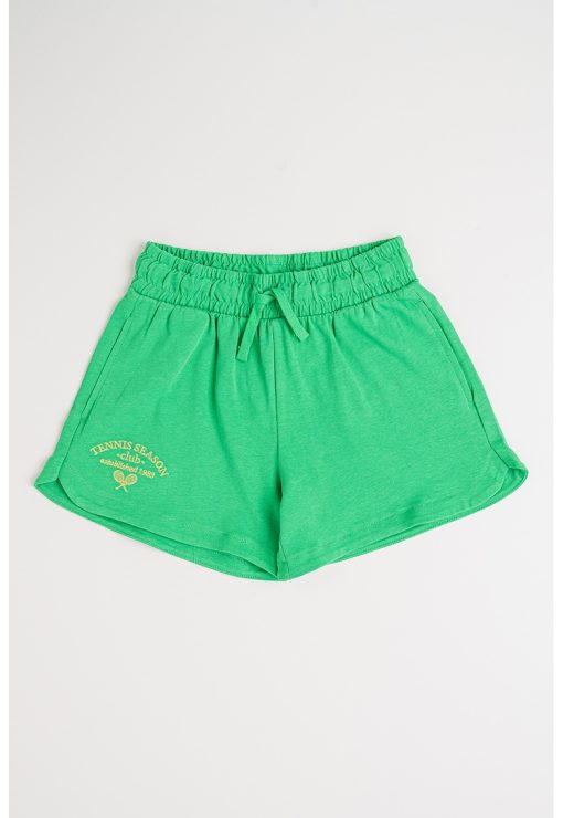 Pantaloni scurti cu snururi-FETE/IMBRACAMINTE/Sorturi-IMBRACAMINTE/Sorturi