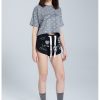 Pantaloni scurti cu strasuri-FEMEI/IMBRACAMINTE/Pantaloni si colanti-IMBRACAMINTE/Pantaloni si colanti