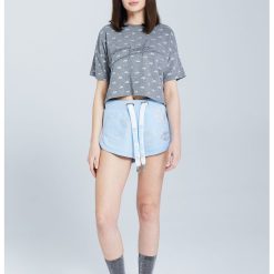 Pantaloni scurti cu strasuri-FEMEI/IMBRACAMINTE/Pantaloni si colanti-IMBRACAMINTE/Pantaloni si colanti