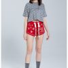 Pantaloni scurti cu strasuri-FEMEI/IMBRACAMINTE/Pantaloni si colanti-IMBRACAMINTE/Pantaloni si colanti