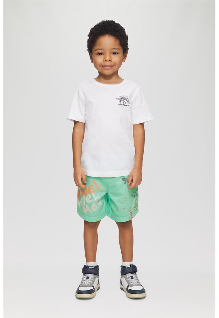 Pantaloni scurti cu talie elastica-BAIETI/IMBRACAMINTE/Sorturi-IMBRACAMINTE/Sorturi