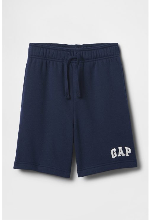 Pantaloni scurti de trening cu snur de ajustare-BAIETI/IMBRACAMINTE/Sorturi-IMBRACAMINTE/Sorturi