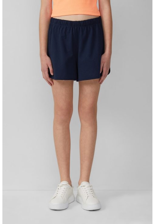 Pantaloni scurti din amestec de bumbac-FETE/IMBRACAMINTE/Sorturi-IMBRACAMINTE/Sorturi