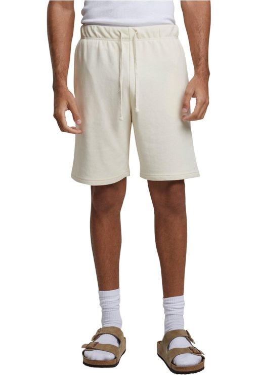 Pantaloni scurti din amestec de bumbac cu snur-BARBATI/IMBRACAMINTE/Pantaloni si colanti-IMBRACAMINTE/Pantaloni si colanti