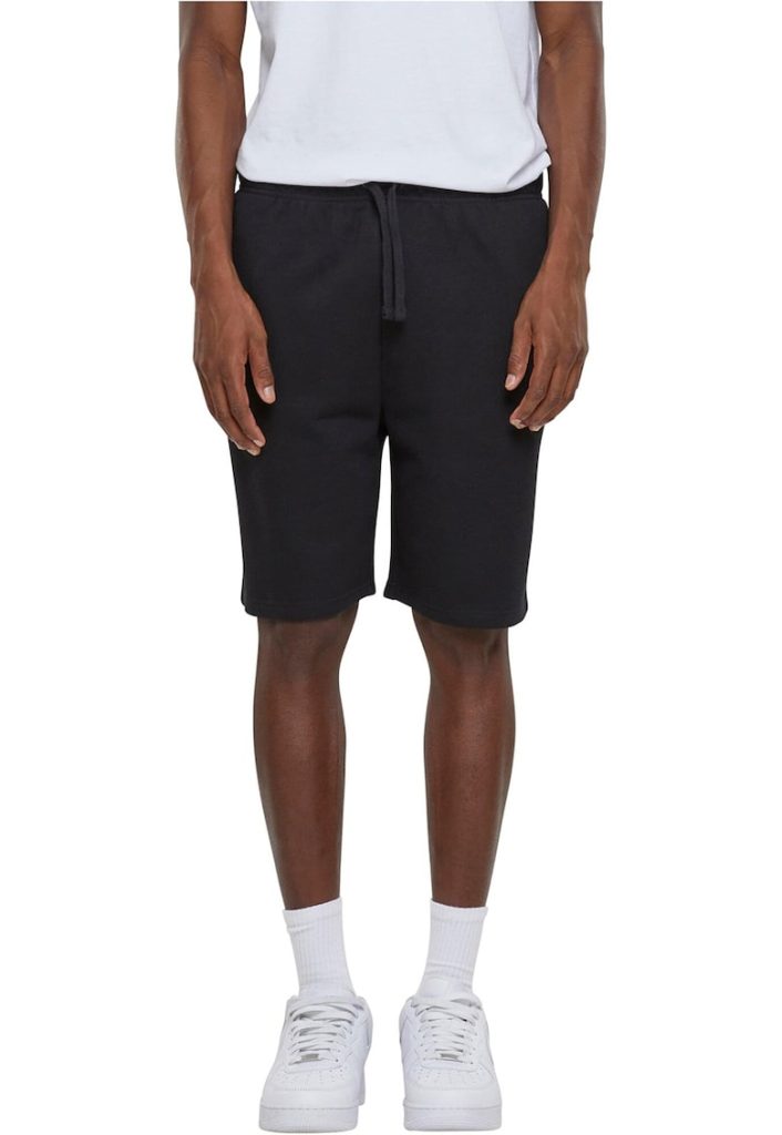 Pantaloni scurti din amestec de bumbac cu snur-BARBATI/IMBRACAMINTE/Pantaloni si colanti-IMBRACAMINTE/Pantaloni si colanti