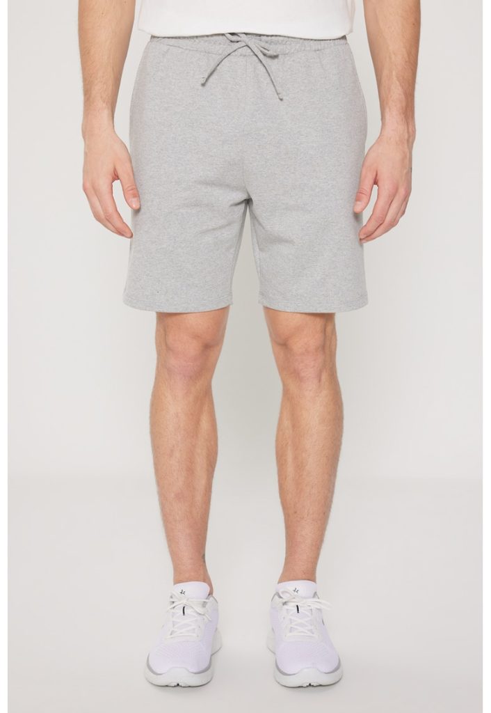 Pantaloni scurti din amestec de bumbac cu snur-BARBATI/IMBRACAMINTE/Pantaloni si colanti-IMBRACAMINTE/Pantaloni si colanti