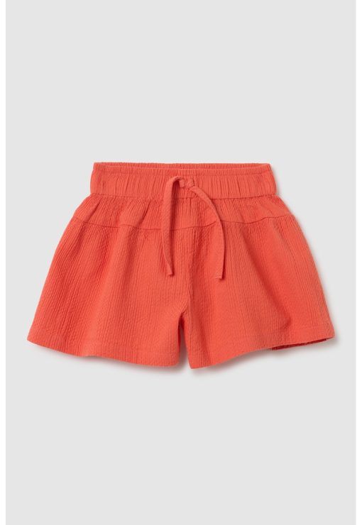 Pantaloni scurti uni texturati-FETE/IMBRACAMINTE/Sorturi-IMBRACAMINTE/Sorturi
