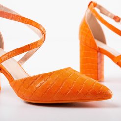 Pantofi Azaan Portocalii 7