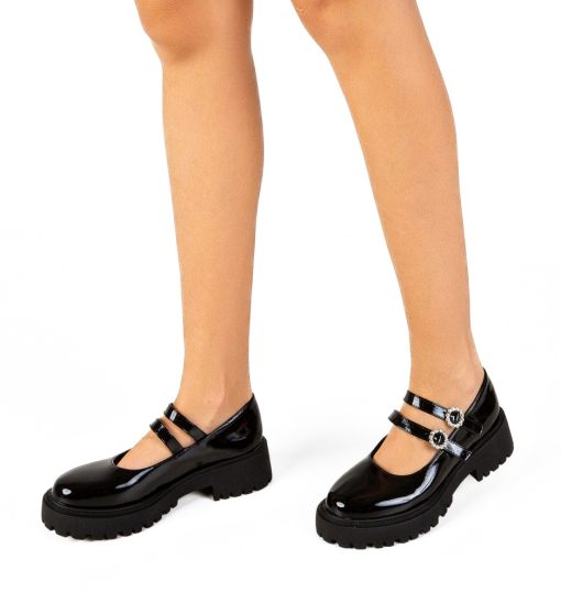Pantofi Casual Golin Negri-Casual-Pantofi casual