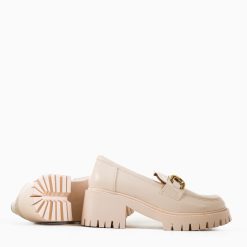 Pantofi Casual Minkello Bej 4