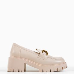 Pantofi Casual Minkello Bej 5