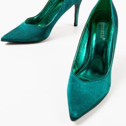 Pantofi cu toc Blada Verzi 5