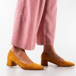 Pantofi dama Auza Camel 2