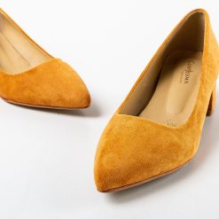 Pantofi dama Auza Camel 4