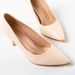 Pantofi dama Beck Bej 6