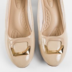 Pantofi dama Collier Bej 8