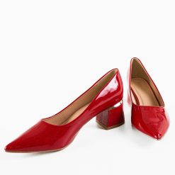 Pantofi dama Fedlimi Rosii 5