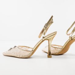 Pantofi dama Karmen Bej 5
