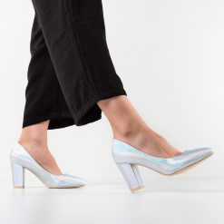 Pantofi dama Sami Argintii 2