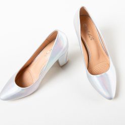 Pantofi dama Sami Argintii 5
