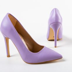 Pantofi dama Sona Mov 4