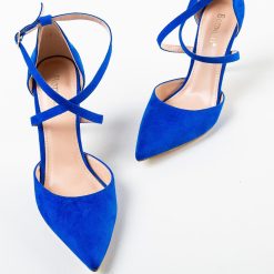 Pantofi dama Spatio Albastri 4