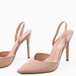 Pantofi dama Stefanss Nude 2-Pantofi cu toc-Pantofi cu toc