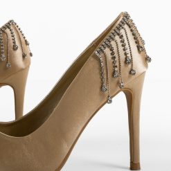 Pantofi dama Teres Bej 4