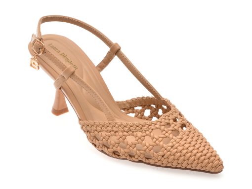 Pantofi eleganti LAURA BIAGIOTTI bej