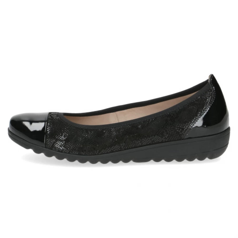 Pantofi piele Caprice 9-22103-41-011 negru-combi-Pantofi-Pantofi