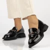 Pantofi piele naturala 6929 negru-Pantofi-Pantofi