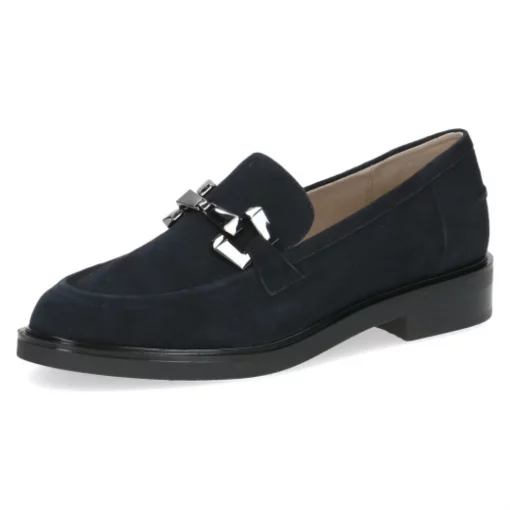 Pantofi piele naturala Caprice 9-24200-41-857 bleumarin-Pantofi-Pantofi