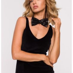 Papion elegant cu paiete -  Negru - One Size-FEMEI/GENTI SI ACCESORII/Fulare si esarfe-GENTI SI ACCESORII/Fulare si esarfe