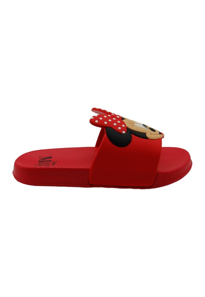 Papuci cu Minnie Mouse in relief-FETE/INCALTAMINTE/Papuci-INCALTAMINTE/Papuci