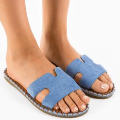 Papuci dama Freska Albastre 1